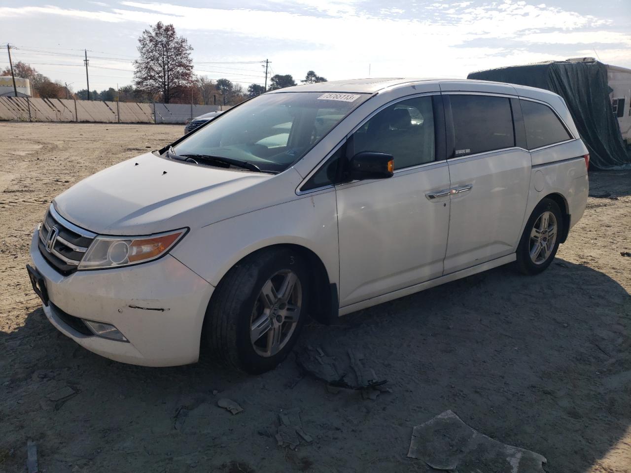 Image 1 of 2012 HONDA ODYSSEY TOURING 2012 with VIN 5FNRL5H91CB005552