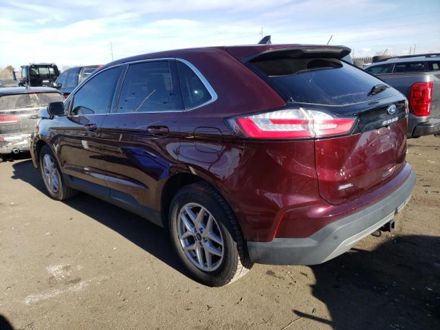 Image 2 of 2021 FORD EDGE SEL 2021 with VIN 2FMPK4J93MBA13001