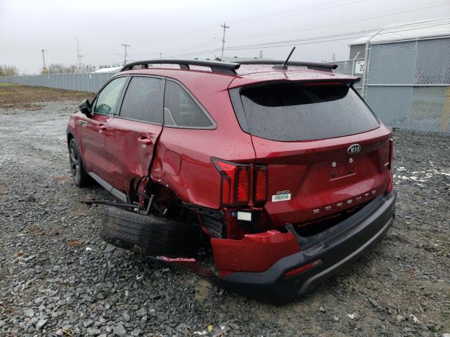 Image 3 of 2021 KIA SORENTO LX 2021 with VIN 5XYRGDLF4MG049468