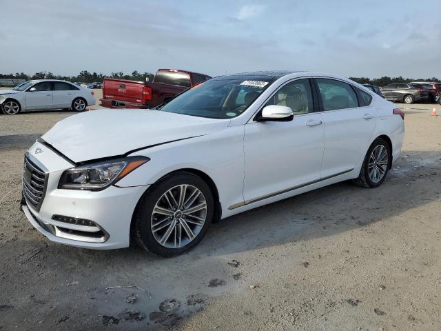 Image 1 of 2018 GENESIS G80 BASE 2018 with VIN KMHGN4JE7JU269989