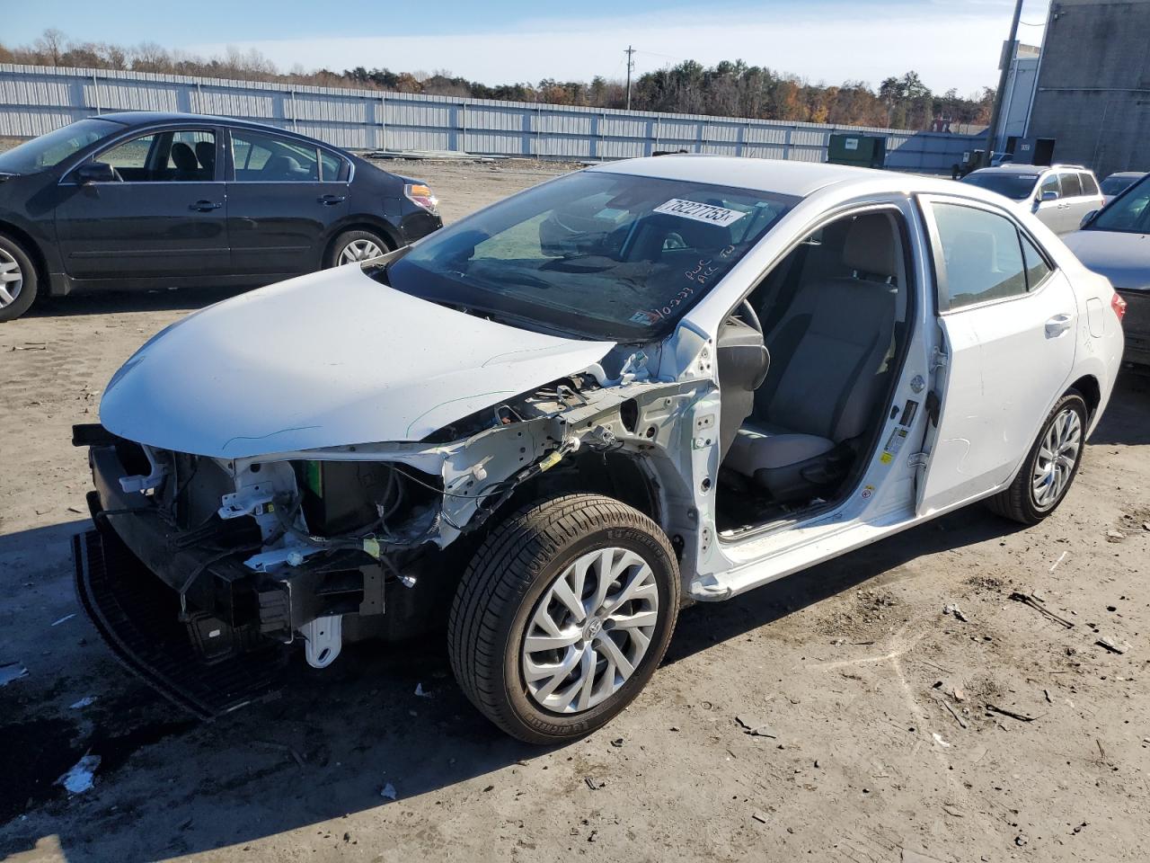 Image 1 of 2018 TOYOTA COROLLA L 2018 with VIN 2T1BURHE8JC084044