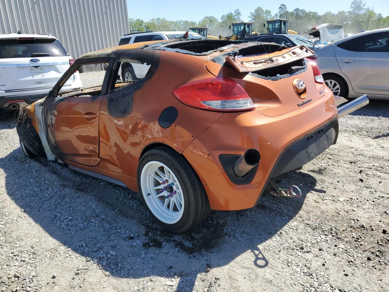 Изображение 2 2013 HYUNDAI VELOSTER TURBO 2013 с VIN KMHTC6AE0DU149343
