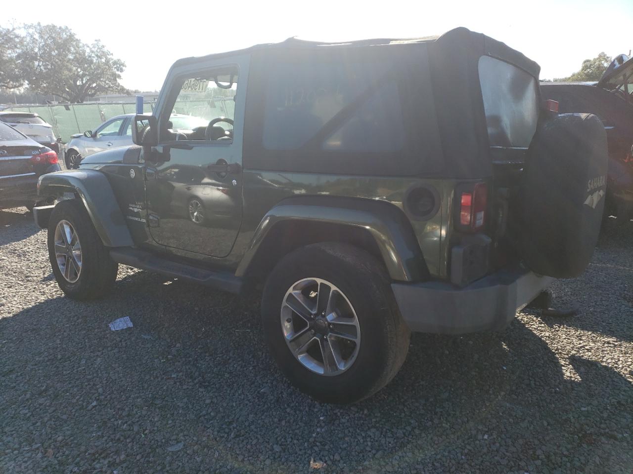 Image 2 of 2008 JEEP WRANGLER SAHARA 2008 with VIN 1J4FA54128L569069