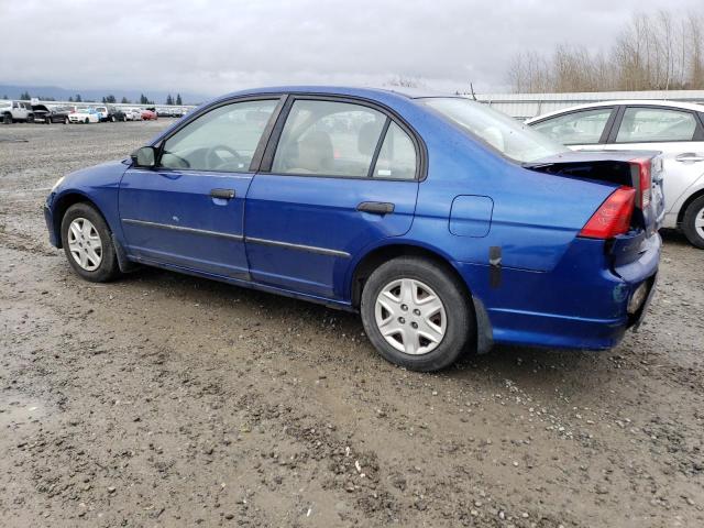 Image 2 of 2004 HONDA CIVIC DX 2004 with VIN 1HGES16414L000238