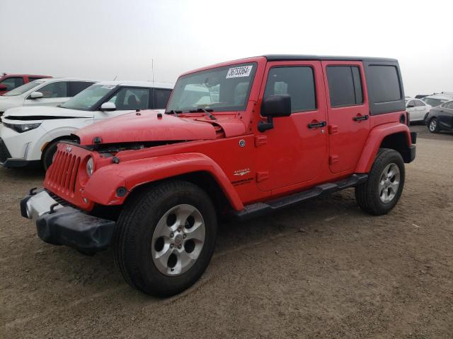 Image 1 of 2015 JEEP WRANGLER UNLIMITED SAHARA 2015 with VIN 1C4BJWEGXFL586681