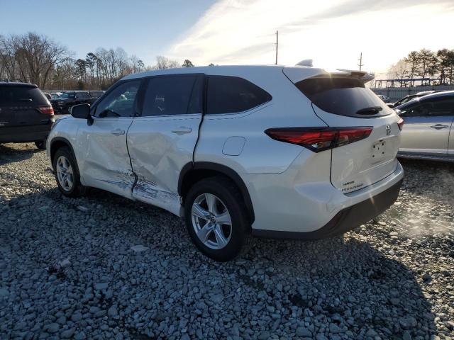 Image 2 of 2020 TOYOTA HIGHLANDER L 2020 with VIN 5TDCZRAH7LS020257