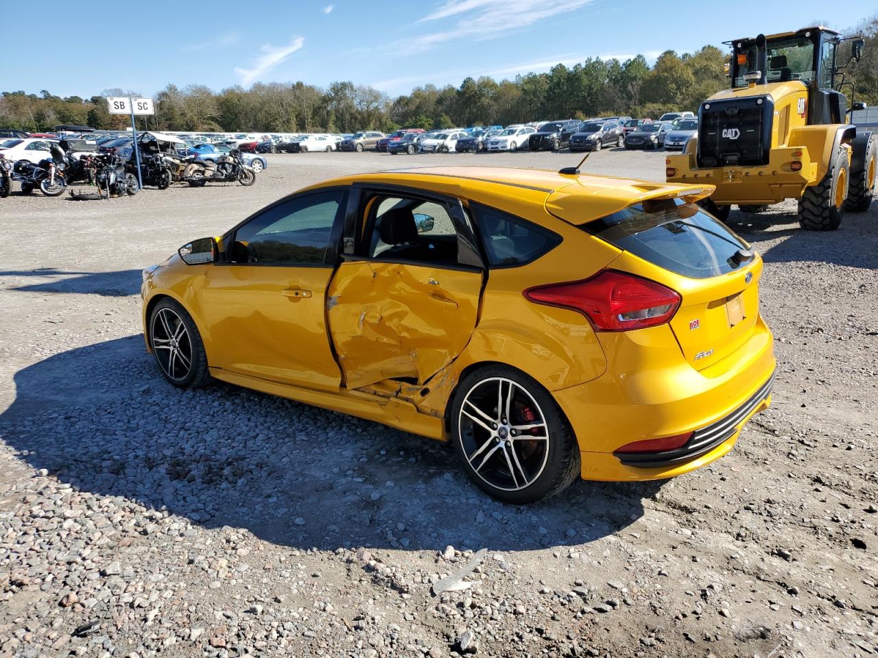 Image 2 of 2015 FORD FOCUS ST 2015 with VIN 1FADP3L97FL304299
