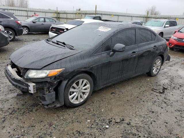Image 1 of 2012 HONDA CIVIC EXL 2012 with VIN 2HGFB2F9XCH518060