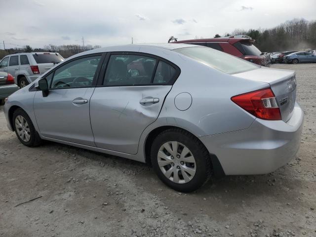 Image 2 of 2012 HONDA CIVIC LX 2012 with VIN 2HGFB2F5XCH314999