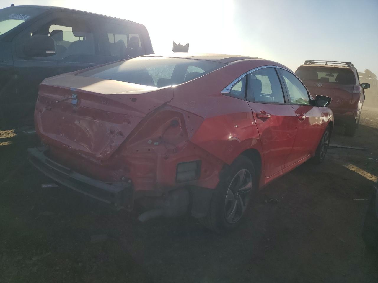 Image 3 of 2020 HONDA CIVIC LX 2020 with VIN 2HGFC2F62LH553792