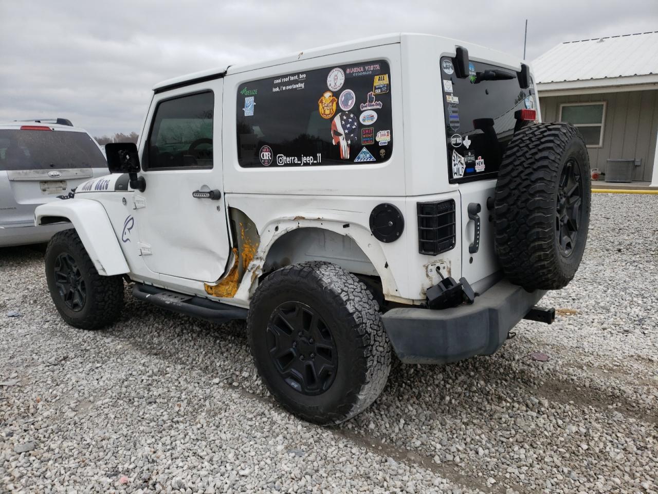 Image 2 of 2011 JEEP WRANGLER SPORT 2011 with VIN 1J4AA2D16BL580575