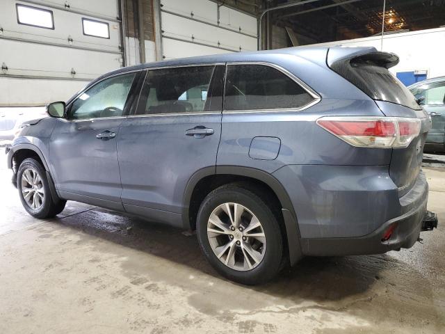 Image 2 of 2014 TOYOTA HIGHLANDER LE 2014 with VIN 5TDBKRFH8ES065493