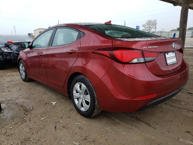 Image 2 of 2016 HYUNDAI ELANTRA SE 2016 with VIN 5NPDH4AE1GH740732