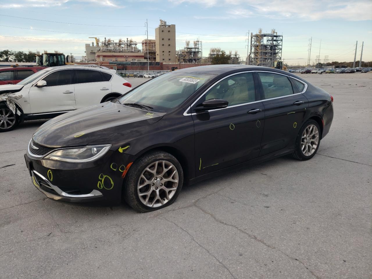 Image 1 of 2015 CHRYSLER 200 C 2015 with VIN 1C3CCCEG7FN648589