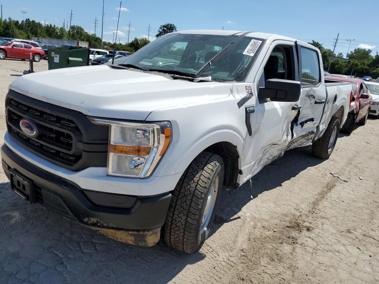 Obraz 1 z 2022 FORD F150 SUPERCREW 2022 z VIN 1FTEW1C54NKE45743