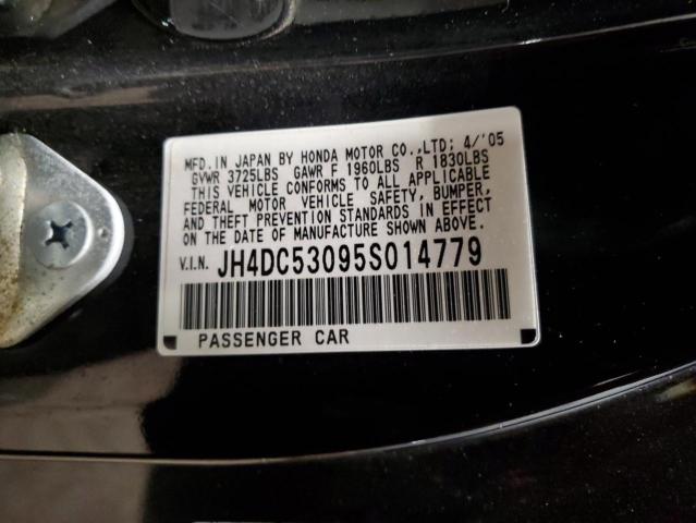Image 3 of 2005 ACURA RSX TYPE-S 2005 with VIN JH4DC53095S014779