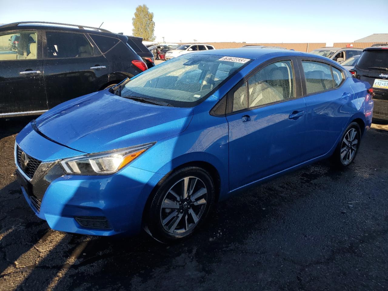 Image 1 of 2021 NISSAN VERSA SV 2021 with VIN 3N1CN8EV8ML877946