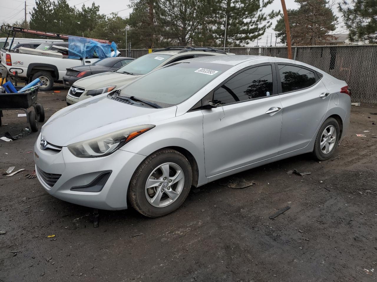 Obraz 1 z 2014 HYUNDAI ELANTRA SE 2014 z VIN 5NPDH4AE1EH521718