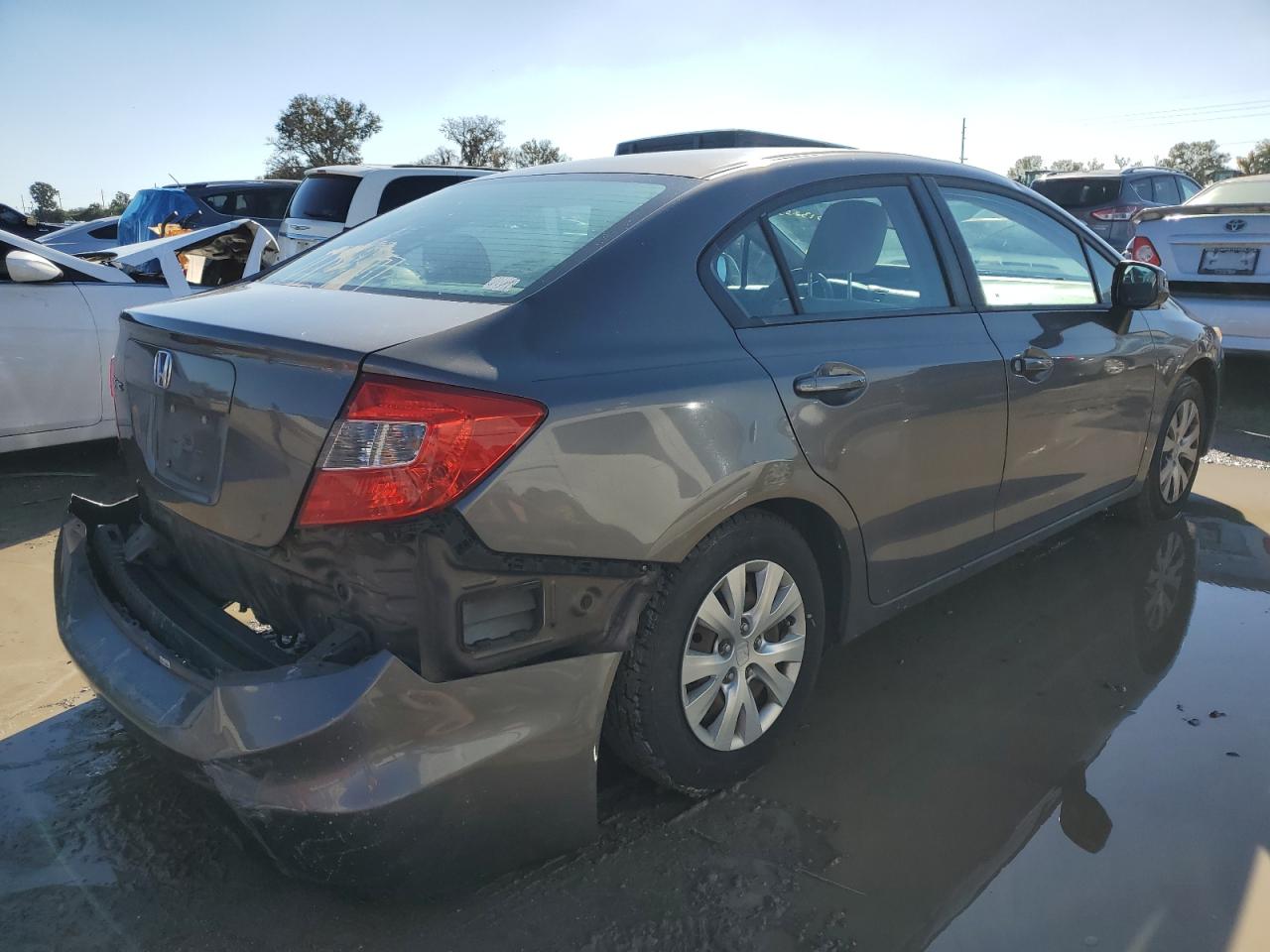 Obraz 3 z 2012 HONDA CIVIC LX 2012 z VIN 19XFB2F57CE076345