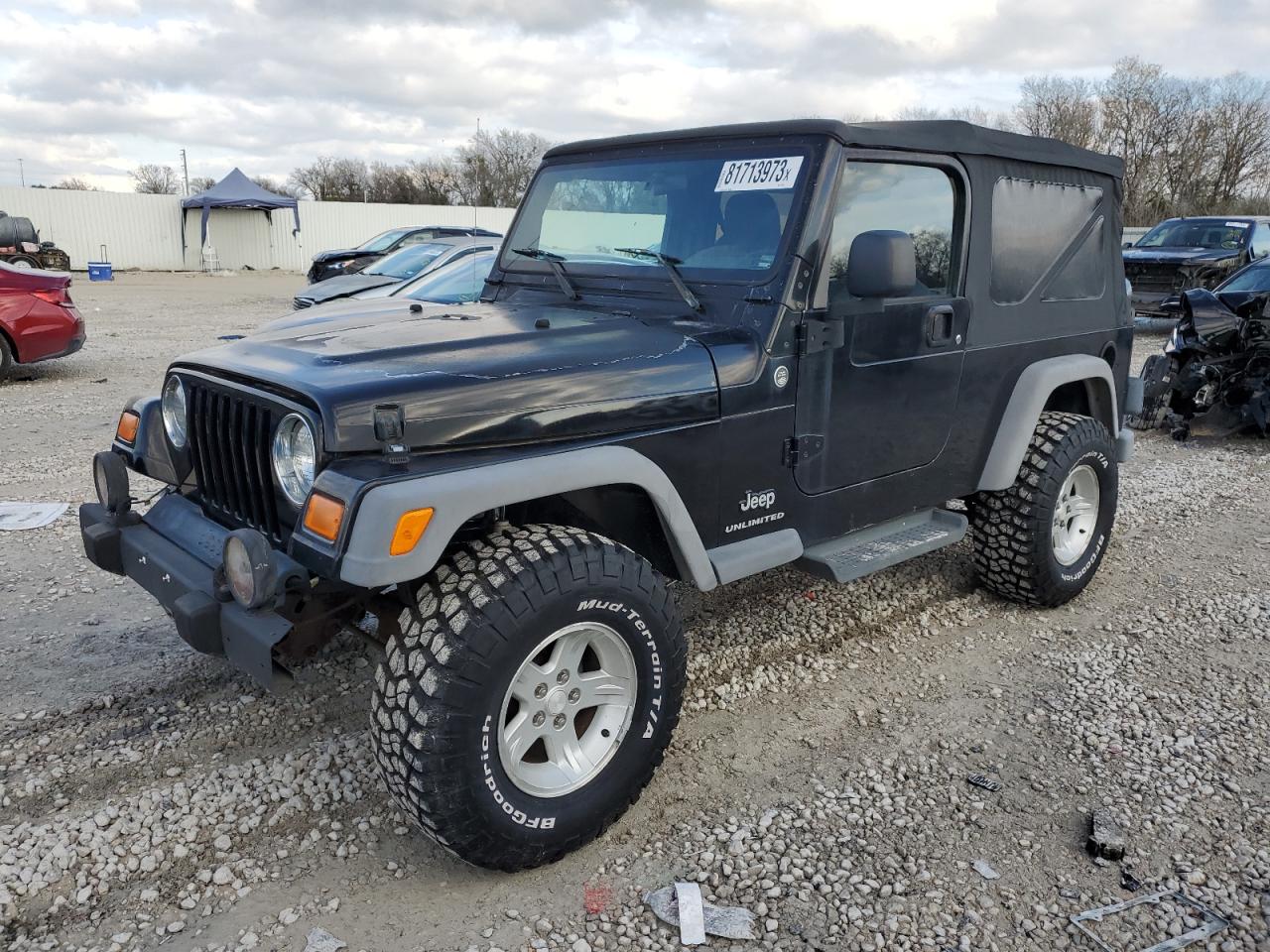 Изображение 1 2005 JEEP WRANGLER / TJ UNLIMITED 2005 с VIN 1J4FA44S95P323420