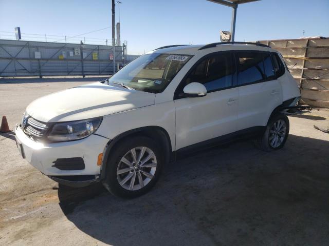 Image 1 of 2017 VOLKSWAGEN TIGUAN S 2017 with VIN WVGAV7AX8HK050781