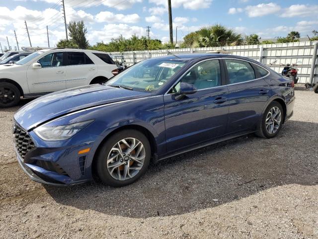 Image 1 of 2021 HYUNDAI SONATA SEL 2021 with VIN 5NPEL4JA4MH129363