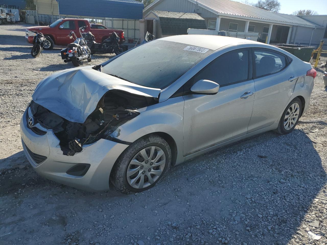 Изображение 1 2012 HYUNDAI ELANTRA GLS 2012 с VIN 5NPDH4AE0CH067023