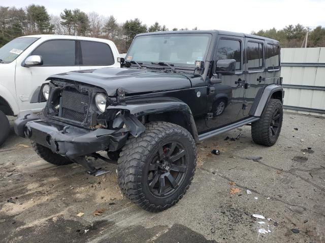 Image 1 of 2015 JEEP WRANGLER SAHARA 2015 with VIN 1C4BJWEG8FL671406