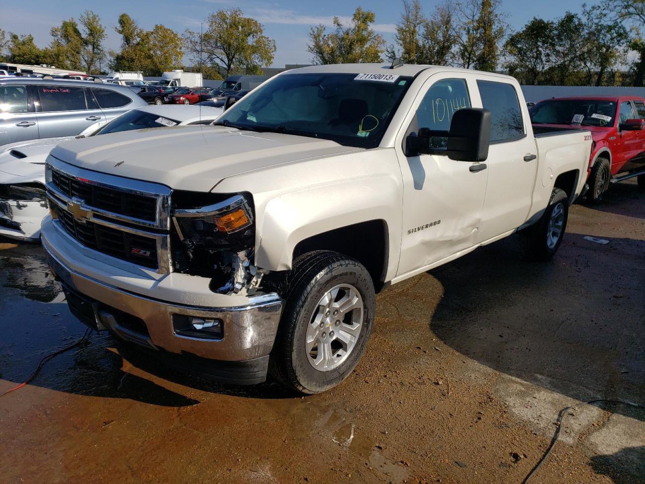 Изображение 1 2014 CHEVROLET SILVERADO K1500 LT 2014 с VIN 3GCUKREC4EG527478