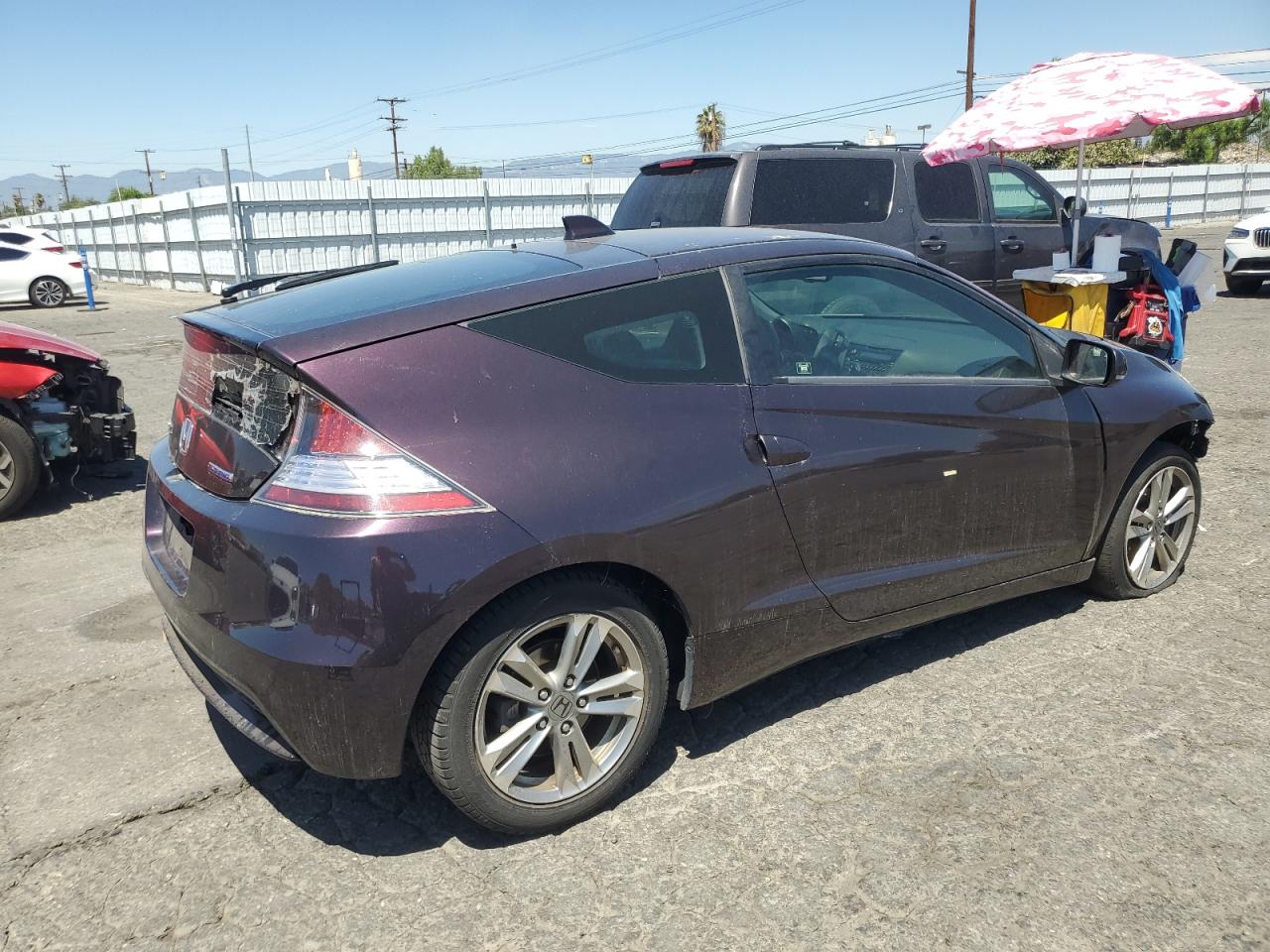 Изображение 3 2013 HONDA CR-Z  2013 с VIN JHMZF1D47DS000580