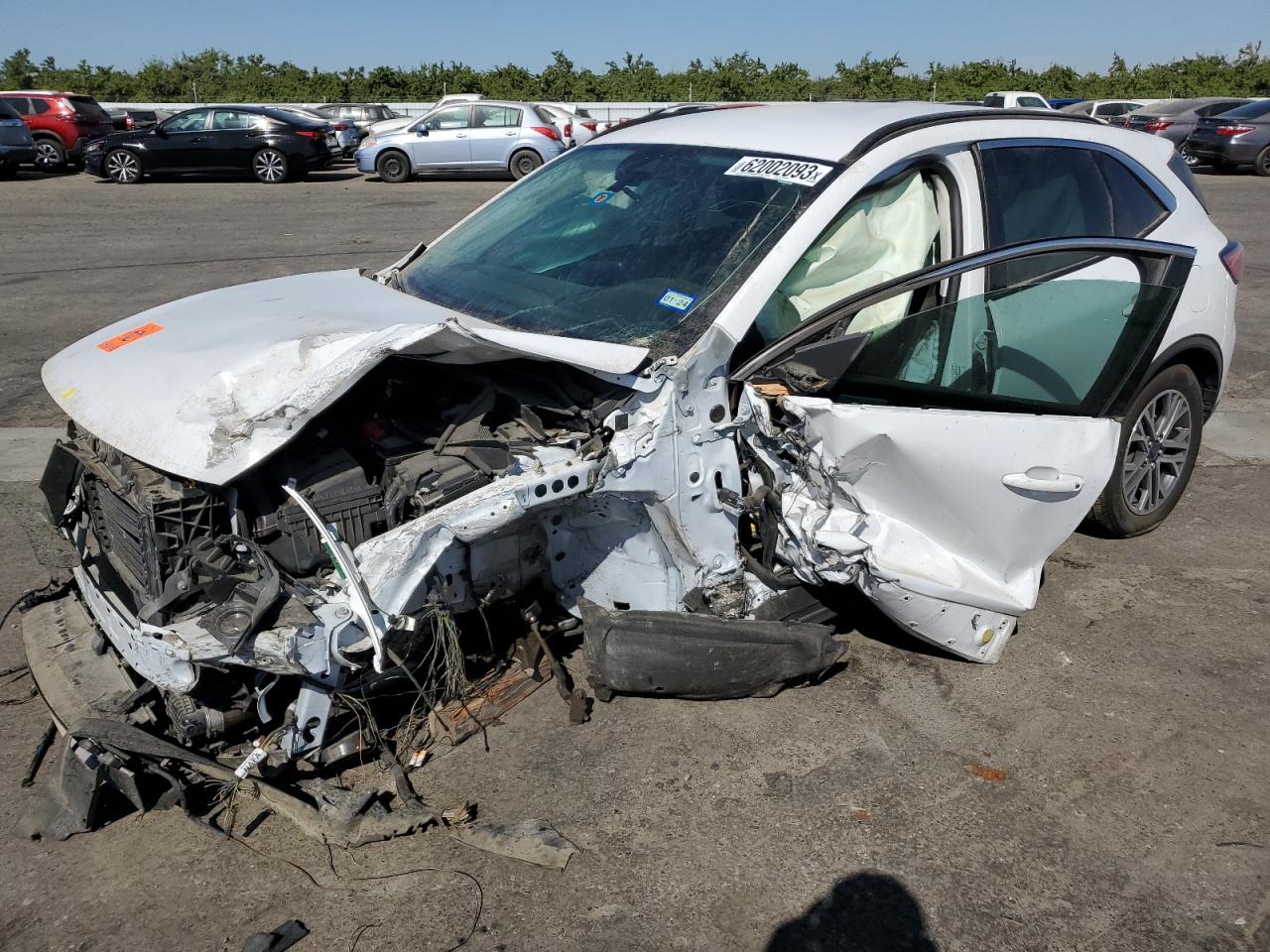 Image 1 of 2021 FORD ESCAPE SEL 2021 with VIN 1FMCU0H60MUB34074