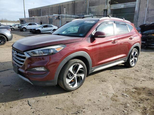 Image 1 of 2017 HYUNDAI TUCSON LIMITED 2017 with VIN KM8J3CA23HU356200
