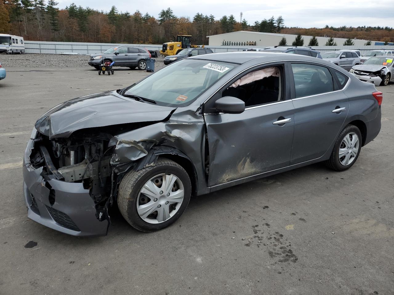 Image 1 of 2016 NISSAN SENTRA S 2016 with VIN 3N1AB7AP0GL641247