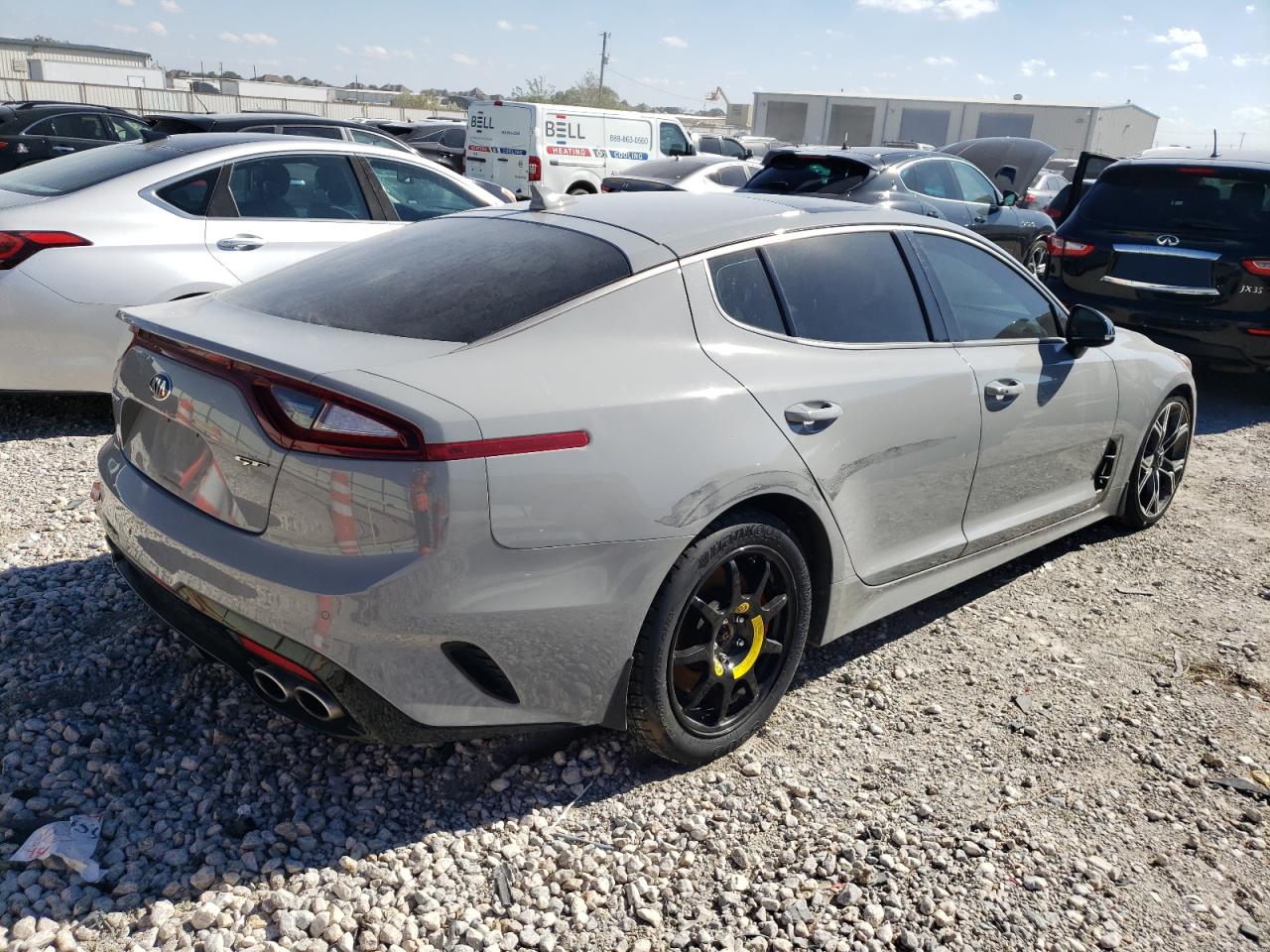 Image 3 of 2019 KIA STINGER GT1 2019 with VIN KNAE45LC6K6055031