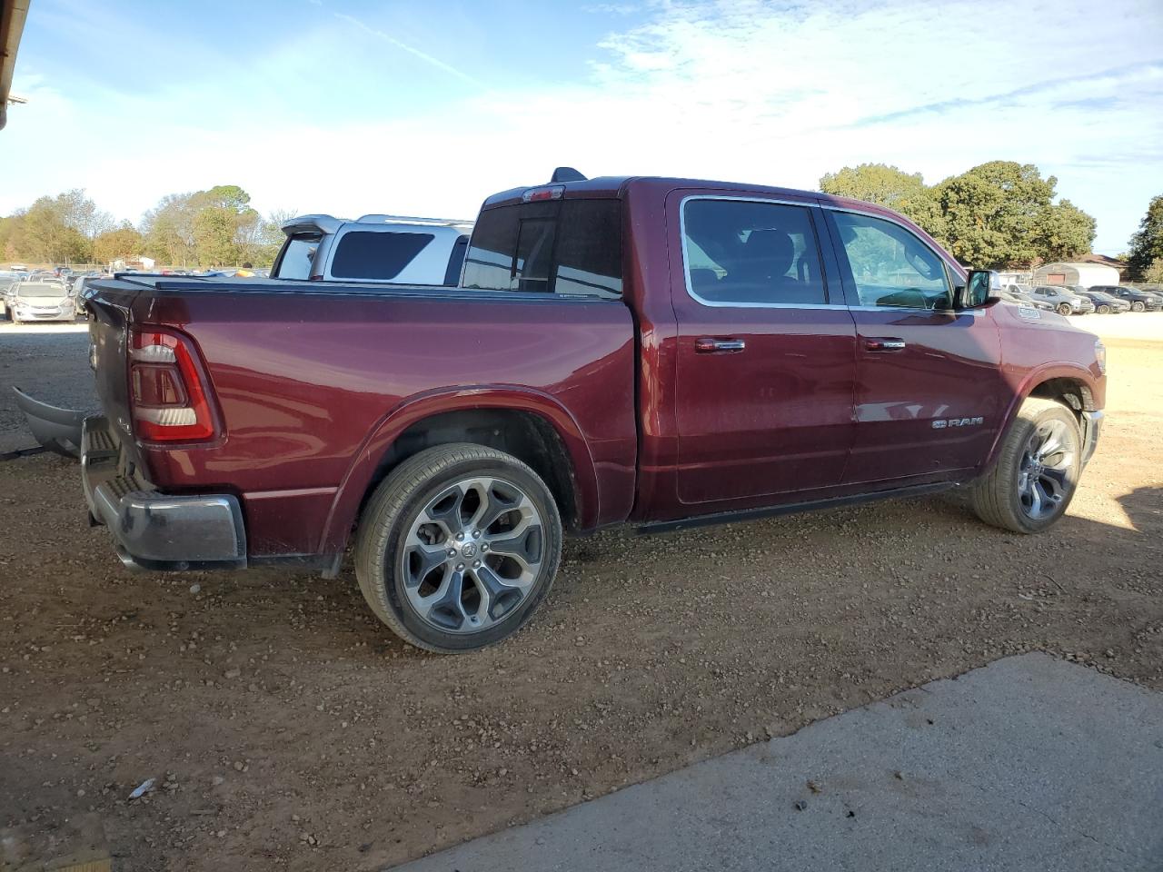 Image 3 of 2021 RAM 1500 LONGHORN 2021 with VIN 1C6SRFKT1MN653803