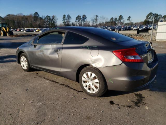 Image 2 of 2012 HONDA CIVIC LX 2012 with VIN 2HGFG3B51CH500444