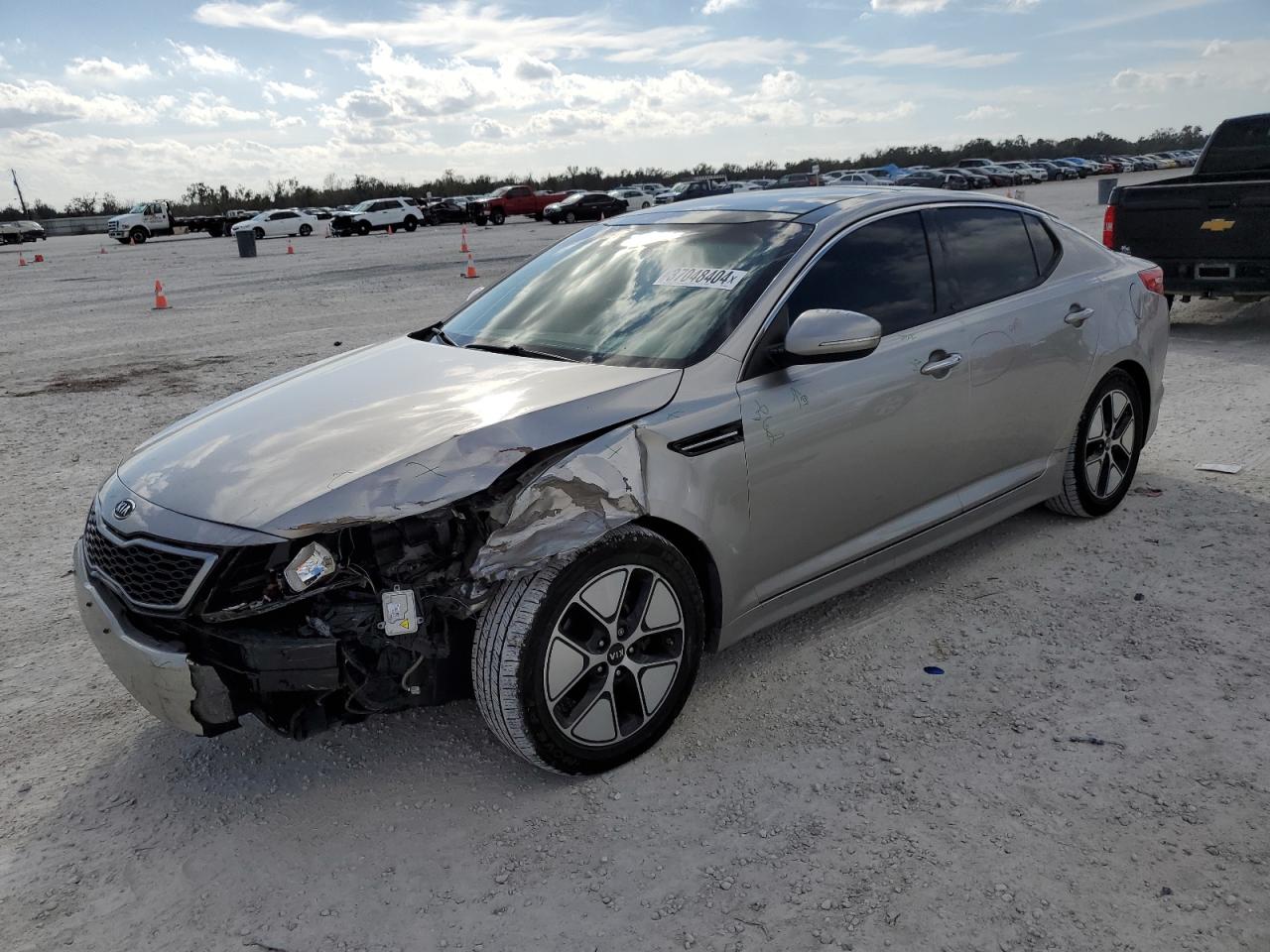 Image 1 of 2012 KIA OPTIMA HYBRID 2012 with VIN KNAGM4AD1C5009340