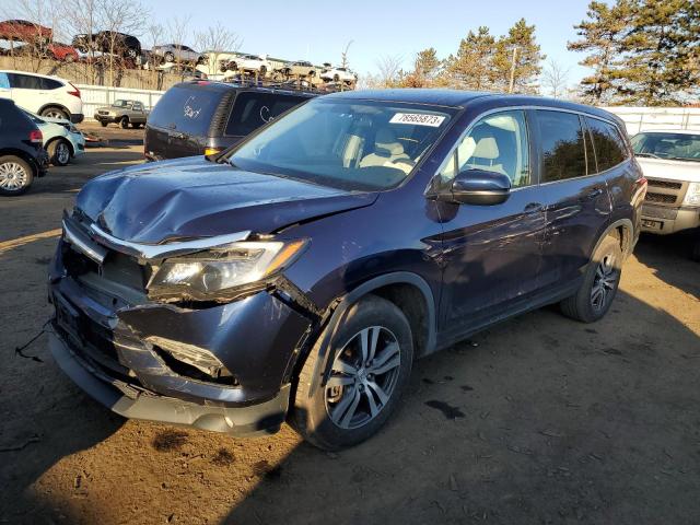 Image 1 of 2018 HONDA PILOT EX 2018 with VIN 5FNYF6H39JB021323