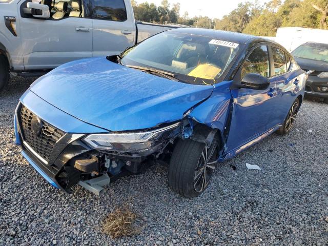 Image 1 of 2022 NISSAN SENTRA SR 2022 with VIN 3N1AB8DV8NY207643