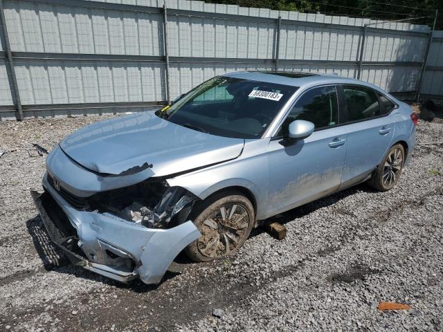 Image 1 of 2022 HONDA CIVIC EX 2022 with VIN 2HGFE1F7XNH320288