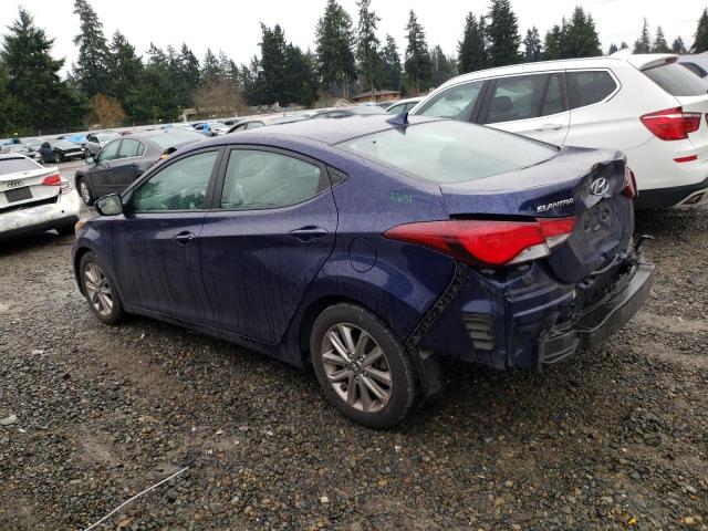 Image 2 of 2014 HYUNDAI ELANTRA SE 2014 with VIN 5NPDH4AE4EH500703