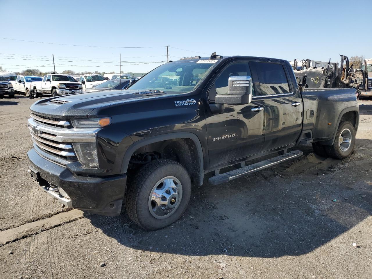 Image 1 of 2022 CHEVROLET SILVERADO K3500 HIGH COUNTRY 2022 with VIN 1GC4YVEY4NF329195