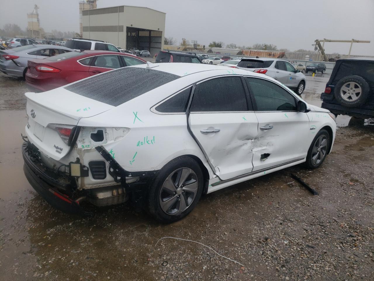 Obraz 3 z 2017 HYUNDAI SONATA HYBRID 2017 z VIN KMHE34L38HA067246