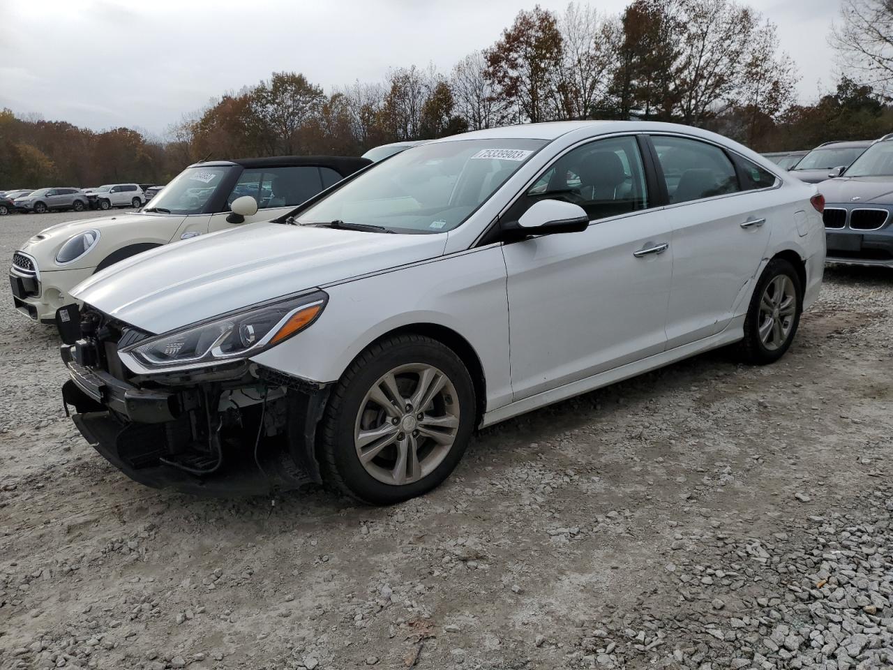 Image 1 of 2018 HYUNDAI SONATA SPORT 2018 with VIN 5NPE34AF1JH660737