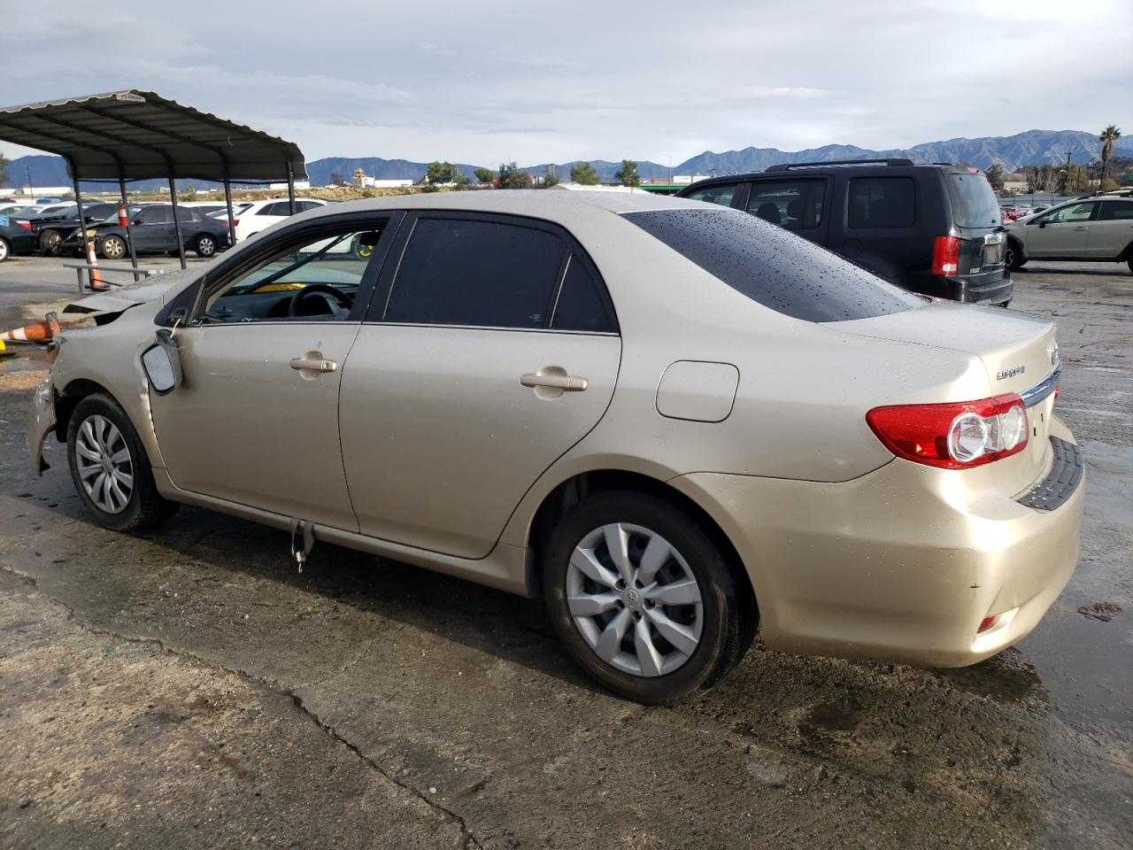 Image 2 of 2013 TOYOTA COROLLA BASE 2013 with VIN 5YFBU4EE3DP090832