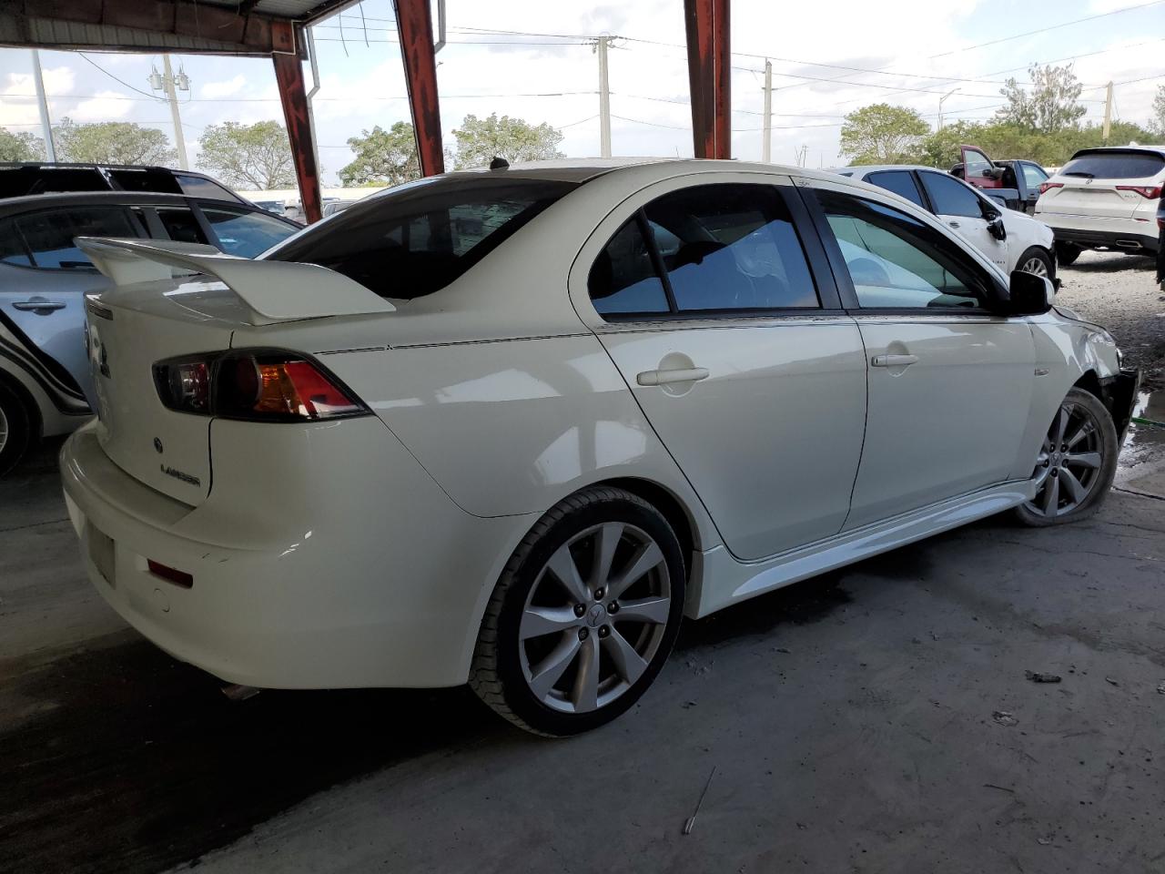 Image 3 of 2012 MITSUBISHI LANCER GT 2012 with VIN JA32U8FW9CU015888