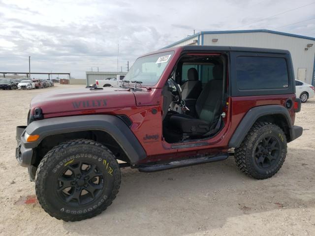 Image 1 of 2021 JEEP WRANGLER SPORT 2021 with VIN 1C4HJXAG7MW729149