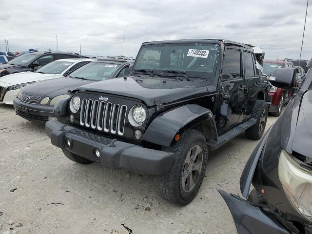 Image 1 of 2018 JEEP WRANGLER UNLIMITED SAHARA 2018 with VIN 1C4HJWEGXJL921697