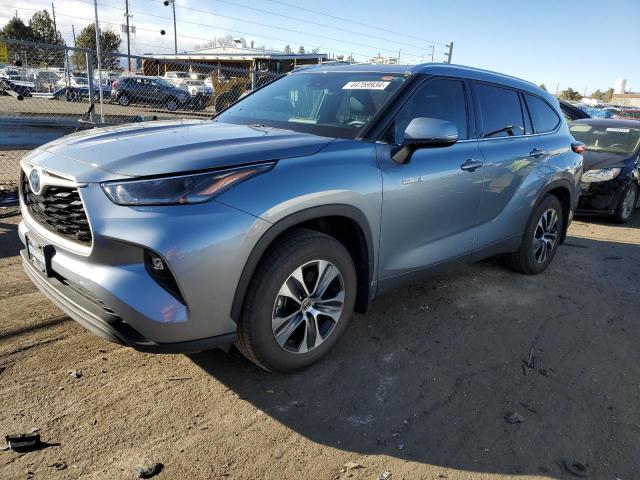 Image 1 of 2021 TOYOTA HIGHLANDER HYBRID XLE 2021 with VIN 5TDGARAH4MS006259