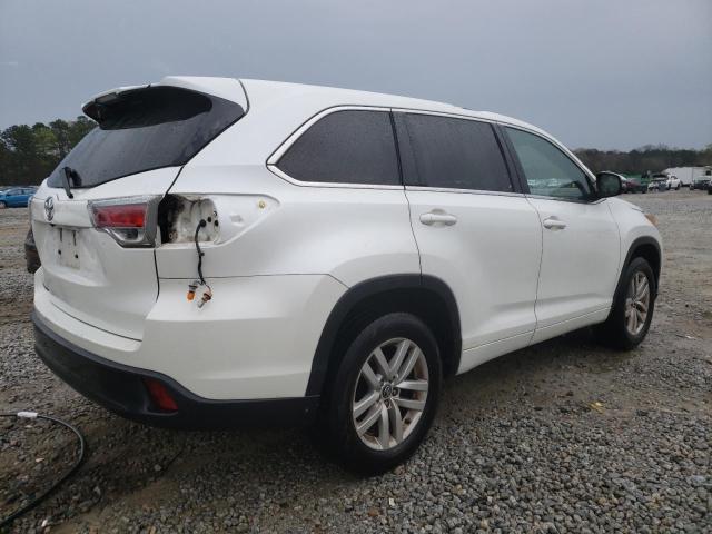 Изображение 3 2016 TOYOTA HIGHLANDER LE 2016 с VIN 5TDZKRFH1GS168059